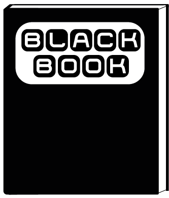 Black Book logo